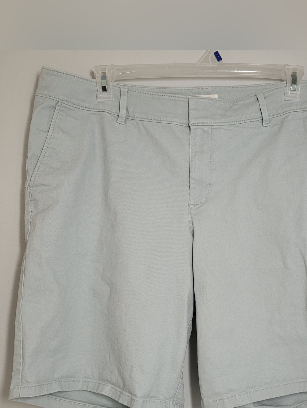 Loft Light Blue Women's Chino Shorts Greenish Blue 18 Great Condition